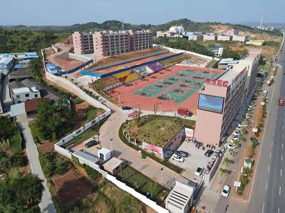 青華職校鳥瞰圖