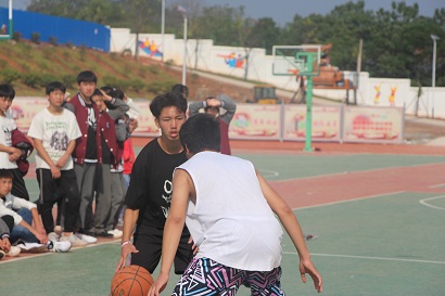 第一屆校運(yùn)會籃球比賽